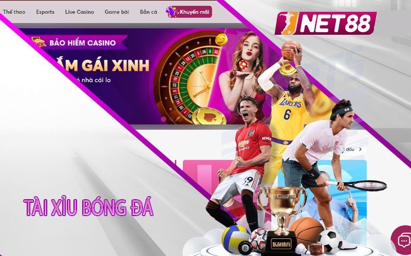 Cá cược tài xỉu bóng đá tại thể thao NET88